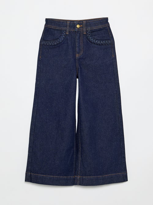 Pantalon wide leg fit / coupe large - Kiabi