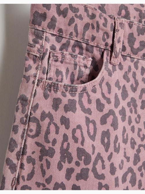 Pantalon wide leg imprimé animal, MO Fashion - Kiabi