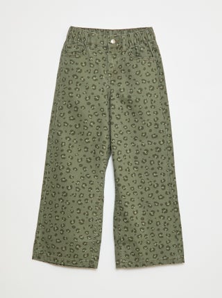 Pantalon wide leg