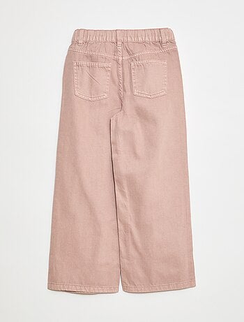 Pantalon wide leg