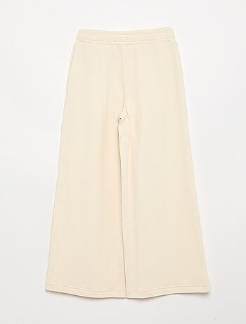 Pantalon wide leg uni