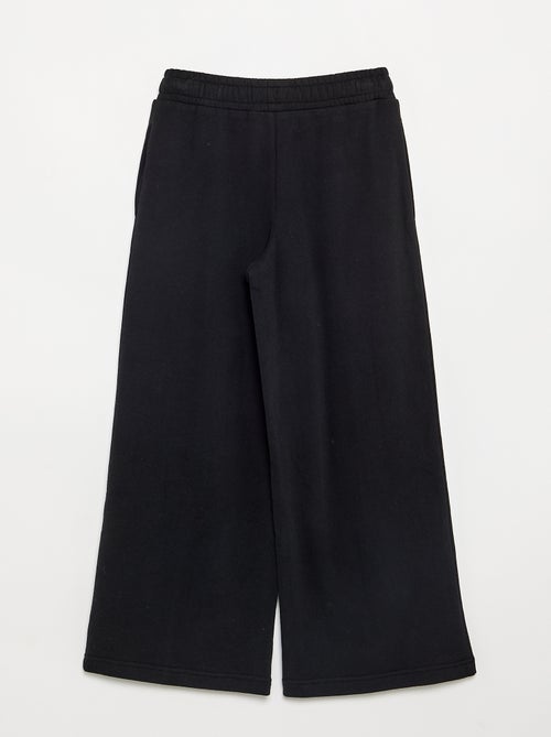 Pantalon wide leg uni - Kiabi Pantalon wide leg uni - Kiabi
