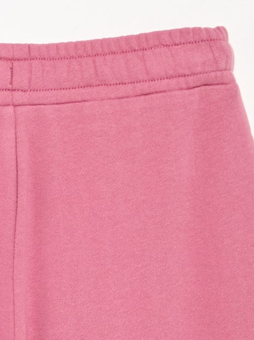 Pantalon wide leg uni - Kiabi