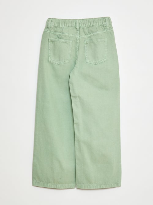 Pantalon wide leg - Kiabi