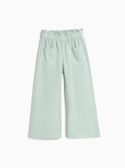 Pantalons en culotte en velours côtelé, mo fashion - Kiabi