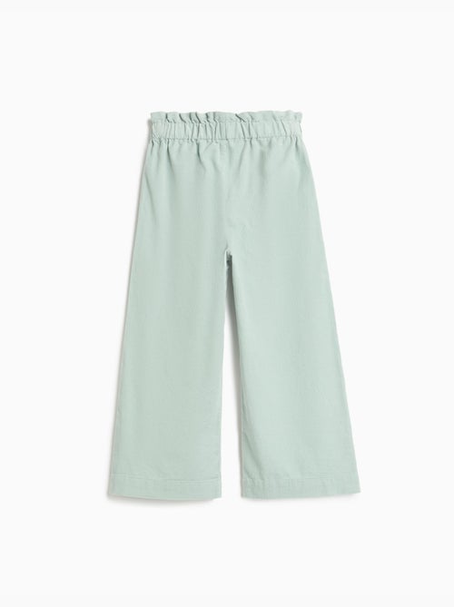 Pantalons en culotte en velours côtelé, mo fashion - Kiabi
