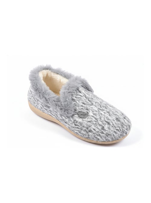 Pantoffel Charentaise dames winter - Kiabi Pantoffel Charentaise dames winter - Kiabi