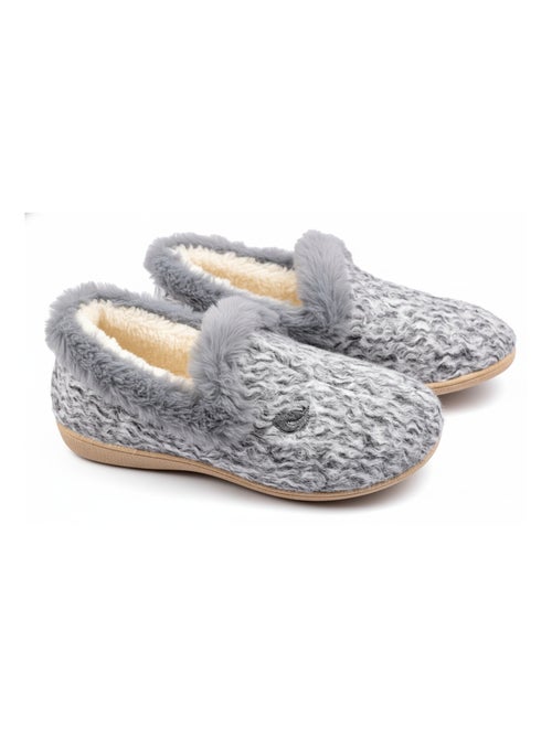 Pantoffel Charentaise dames winter - Kiabi Pantoffel Charentaise dames winter - Kiabi