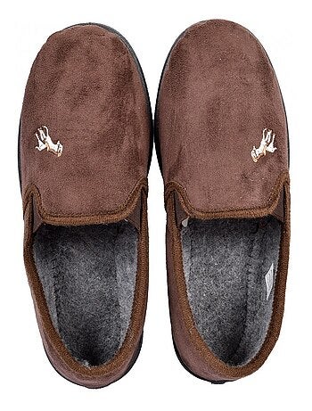 Pantoffel heren suëdine premium