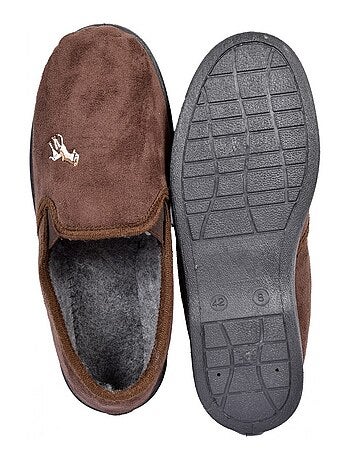 Pantoffel heren suëdine premium