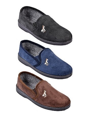 Pantoffel heren suëdine premium