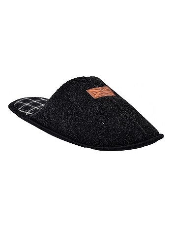 Pantoffel heren suedine