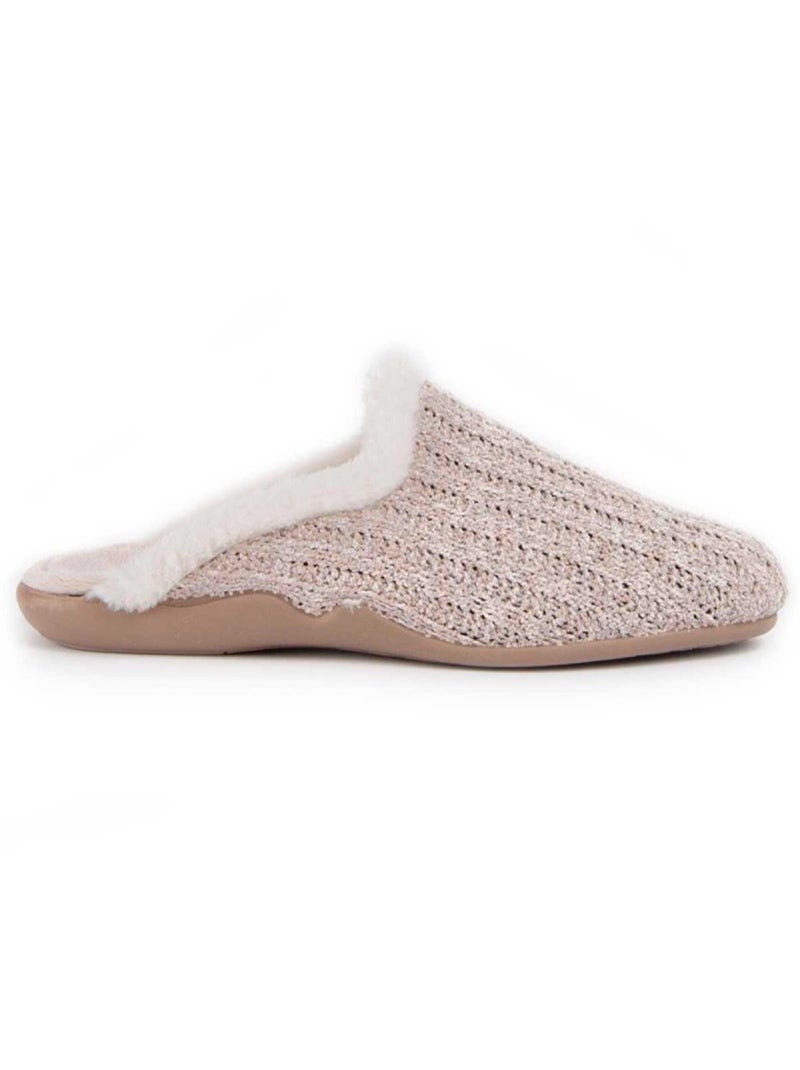 Pantoffel Textiel Montevita Beige - Kiabi