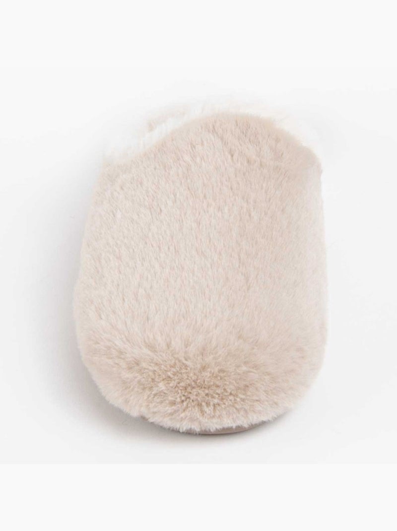 Pantoffel Textiel Montevita Beige - Kiabi