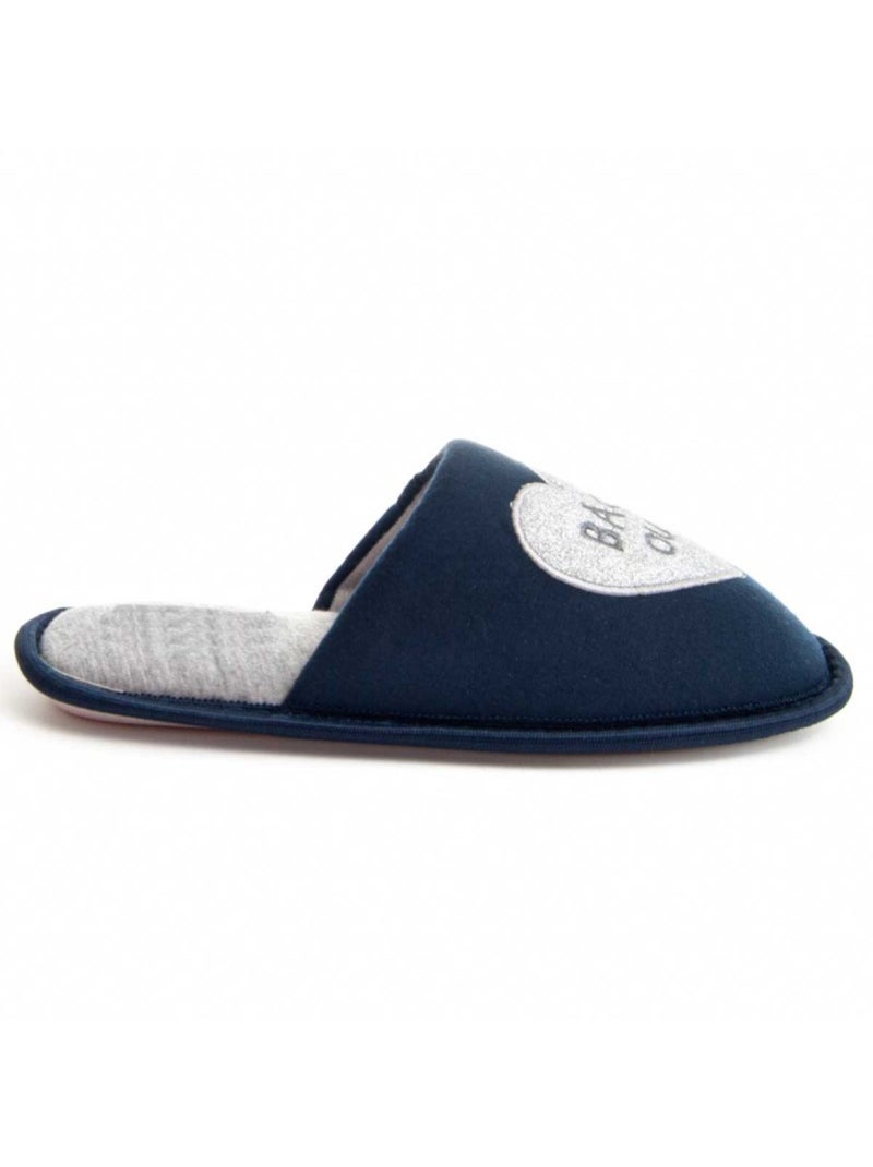 Pantoffel Textiel Montevita Blauw - Kiabi