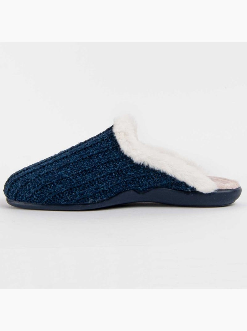 Pantoffel Textiel Montevita Blauw - Kiabi