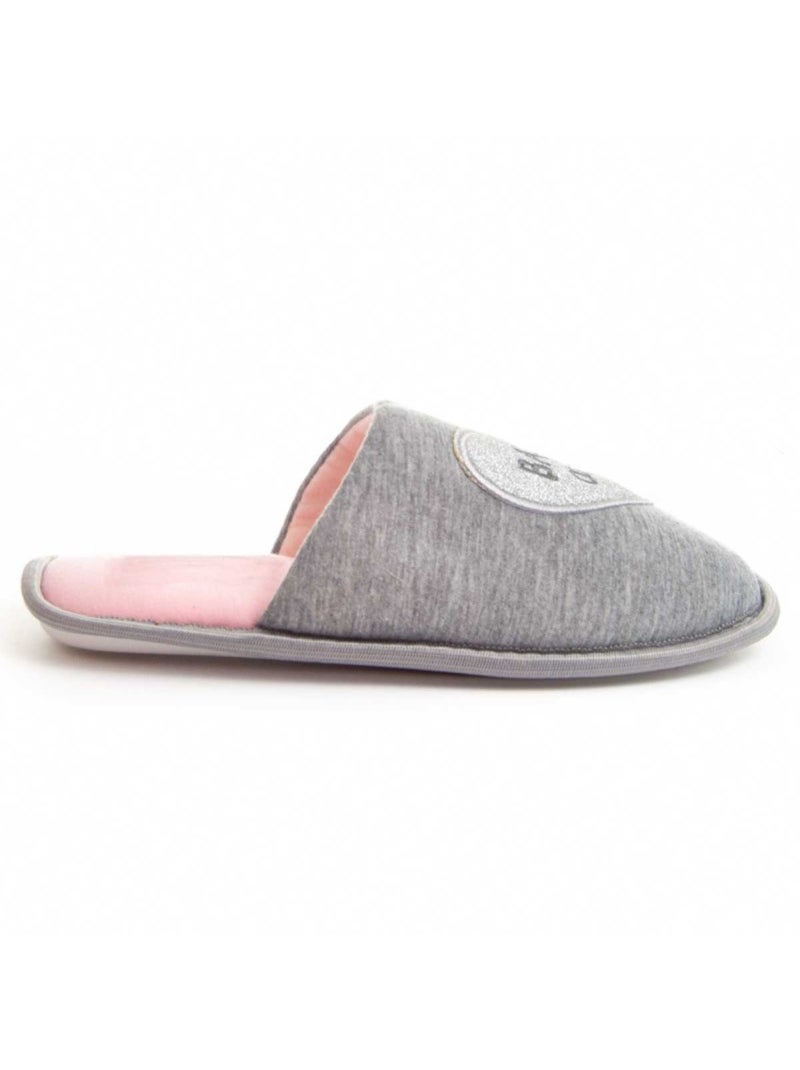 Pantoffel Textiel Montevita Grijs - Kiabi