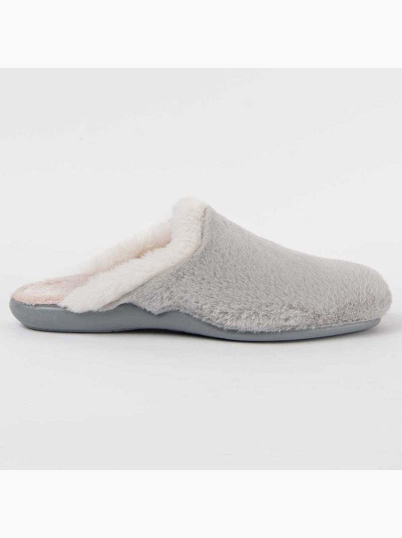 Pantoffel Textiel Montevita Grijs - Kiabi