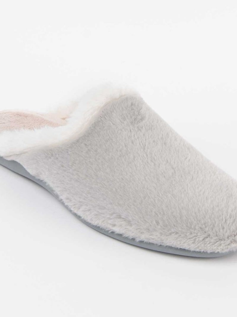 Pantoffel Textiel Montevita Grijs - Kiabi