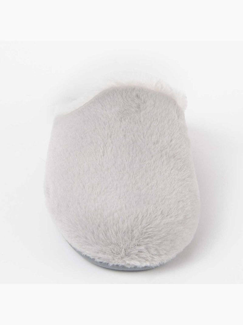 Pantoffel Textiel Montevita Grijs - Kiabi