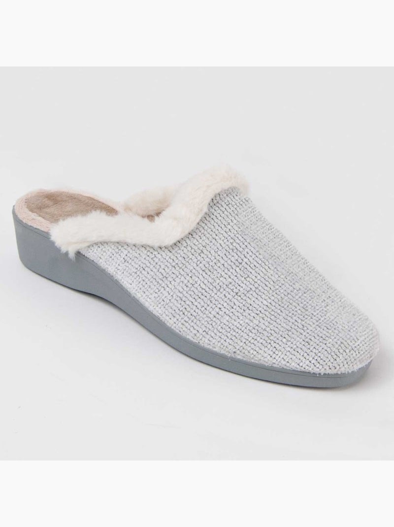 Pantoffel Textiel Montevita Grijs - Kiabi