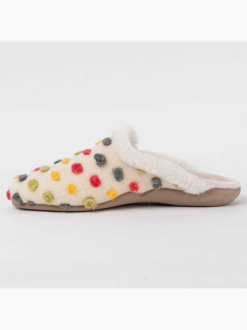 Pantoffel Textiel Montevita Multicolor - Kiabi