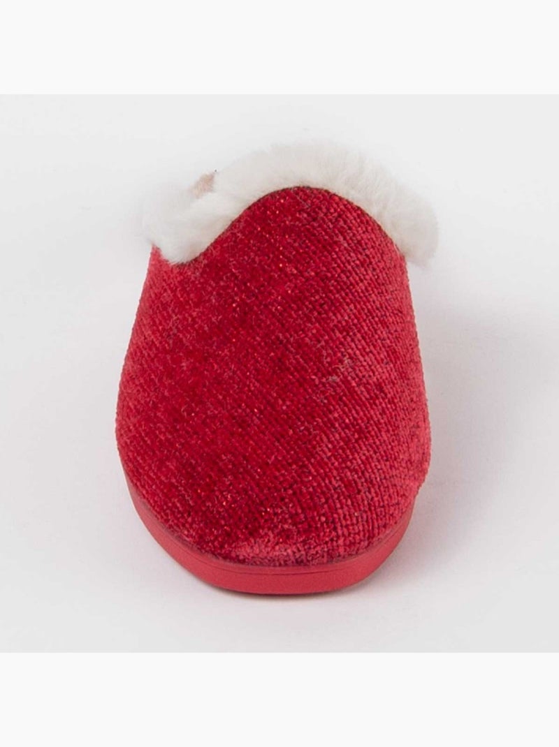 Pantoffel Textiel Montevita Rood - Kiabi