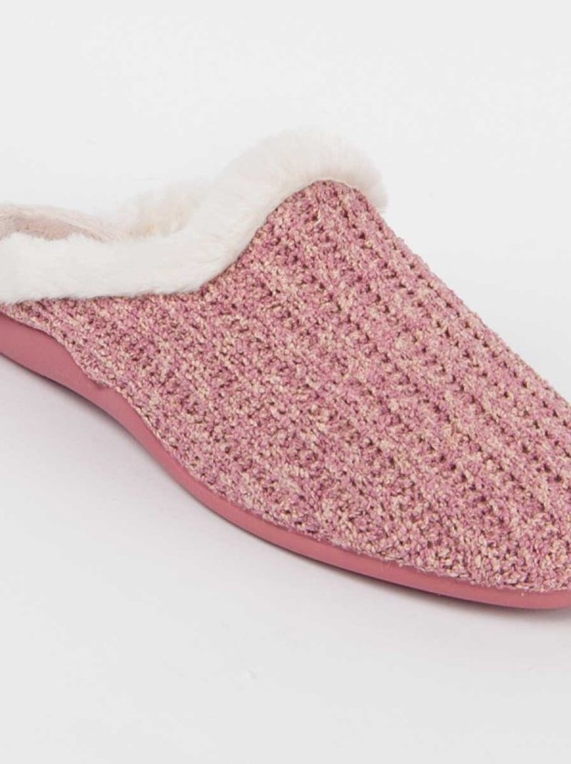 Pantoffel Textiel Montevita Roze - Kiabi