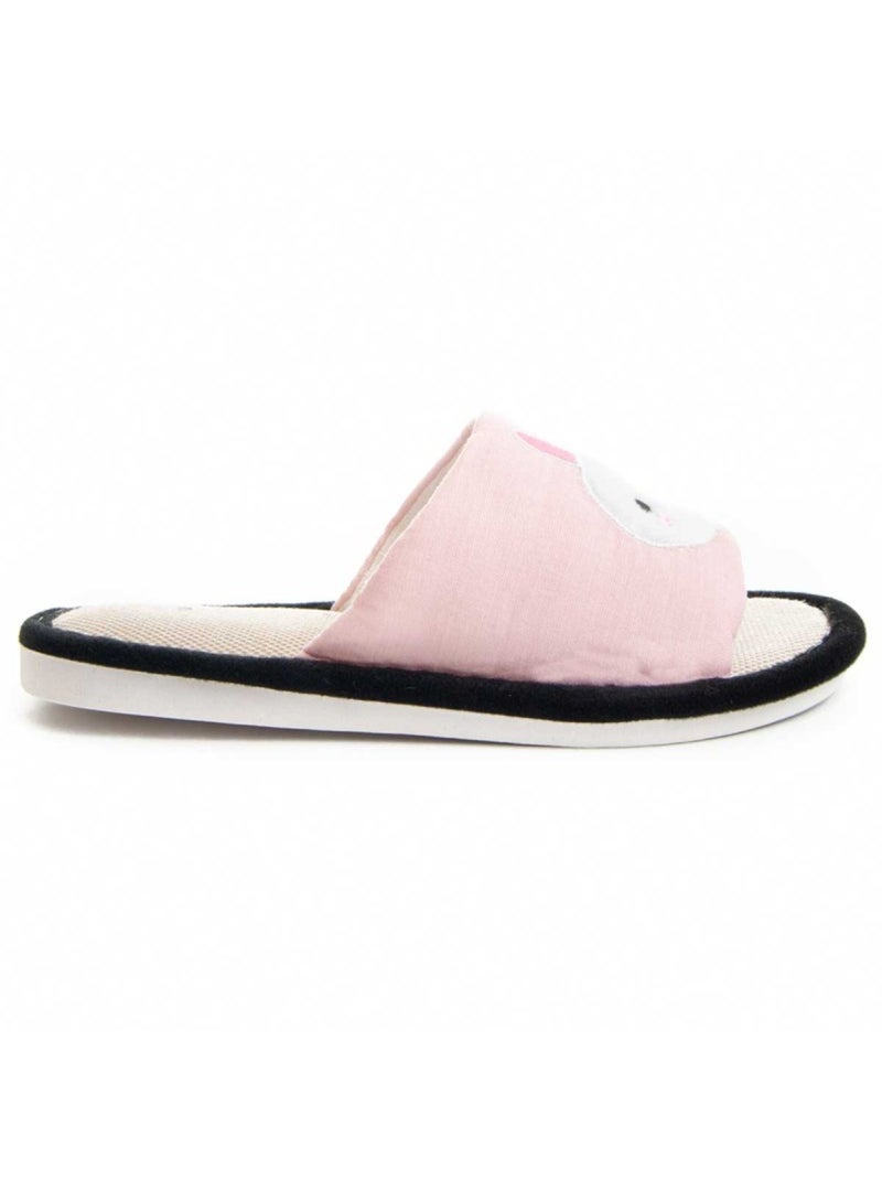 Pantoffel Textiel Northome Roze - Kiabi