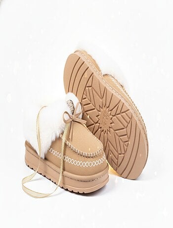 Pantoffels Charentaises Ultra Licht Sherpa MD10158