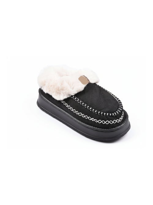 Pantoffels Charentaises Ultra Licht Sherpa MD10158 - Kiabi Pantoffels Charentaises Ultra Licht Sherpa MD10158 - Kiabi