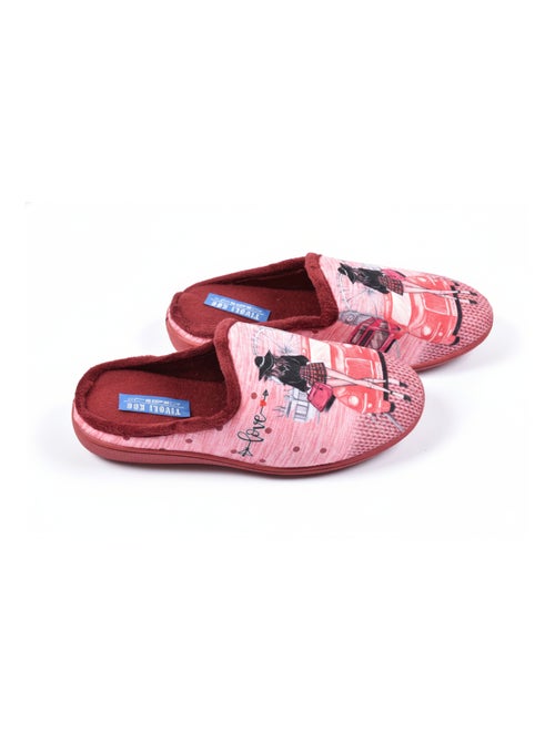 Pantoffels dames mule PhotoPrint - Kiabi Pantoffels dames mule PhotoPrint - Kiabi