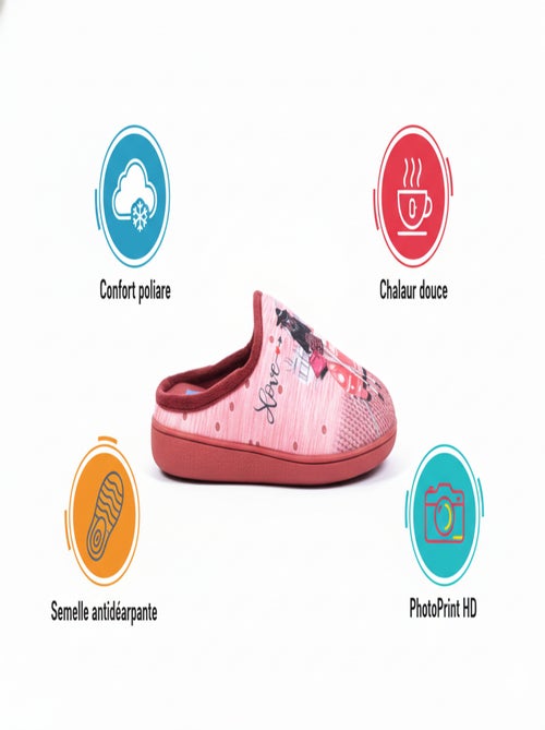 Pantoffels dames mule PhotoPrint - Kiabi Pantoffels dames mule PhotoPrint - Kiabi