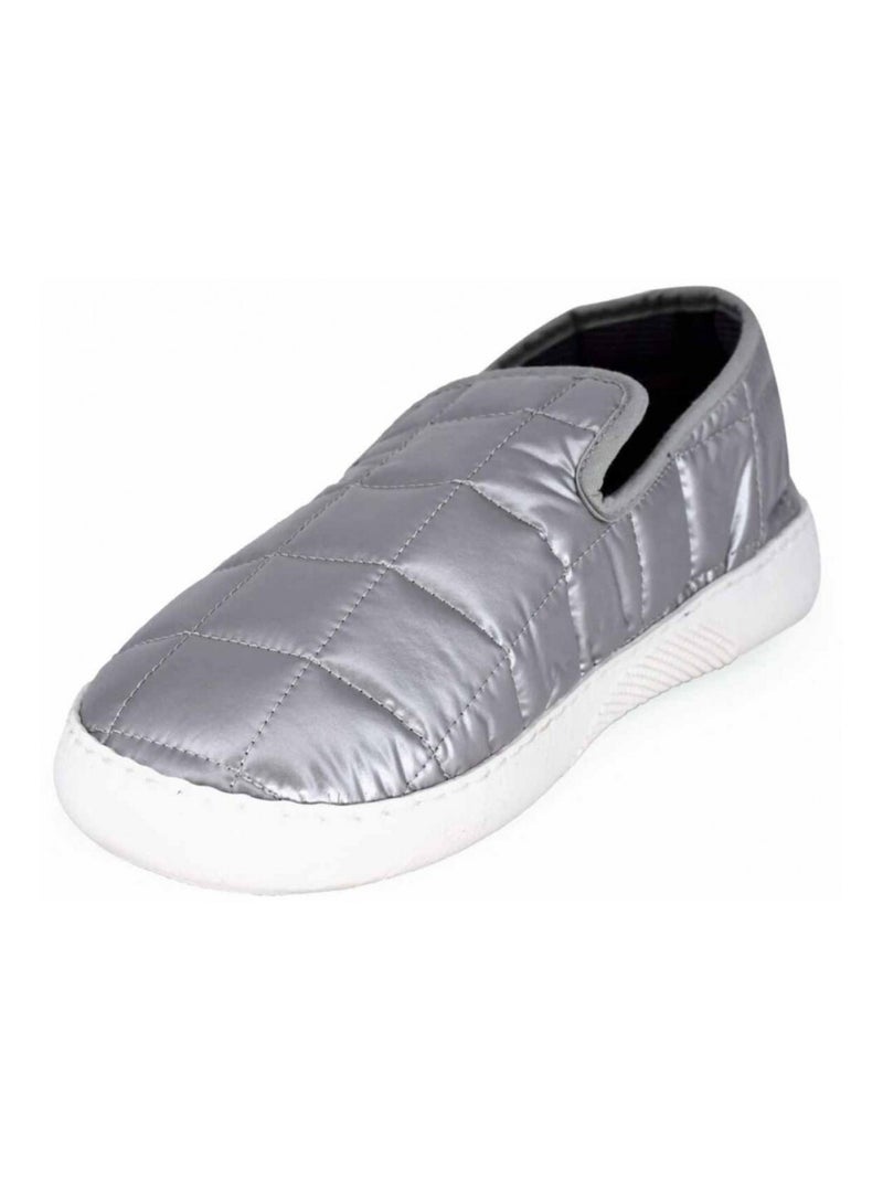 Pantoffels in outdoor souts comfort premium Zilver - Kiabi