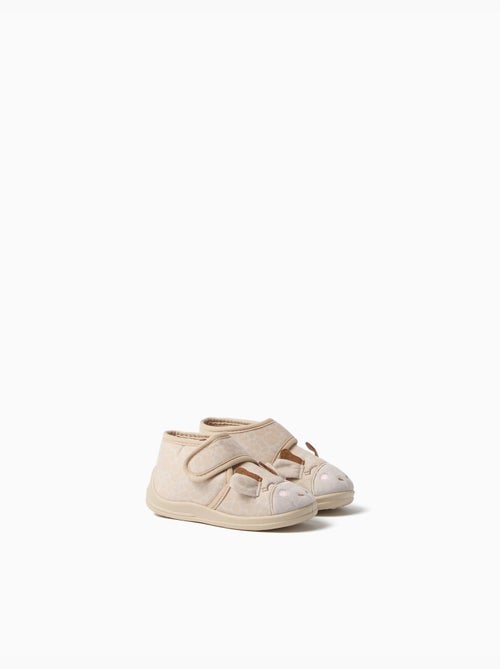 Pantoffels met giraffemotief, mo fashion - Kiabi