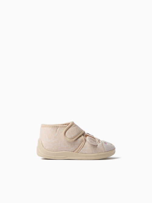 Pantoffels met giraffemotief, mo fashion - Kiabi