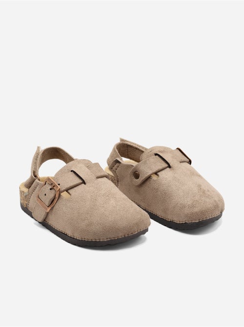 Pantoffels met klittenband - Kiabi Pantoffels met klittenband - Kiabi