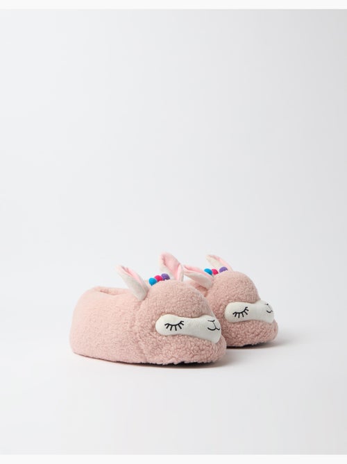 Pantoffels met lamamotief, mo fashion - Kiabi Pantoffels met lamamotief, mo fashion - Kiabi