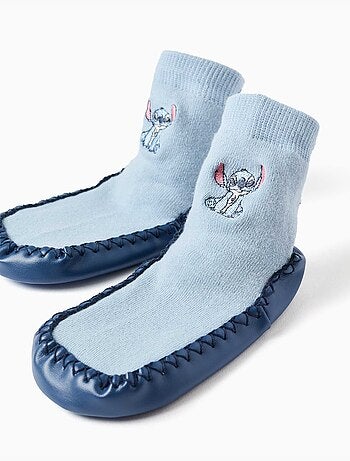 Pantoffelsokken met antislipzool en stitch