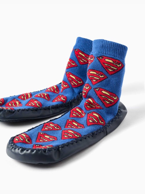 Pantoffelsokken met antislipzool en Superman - Kiabi