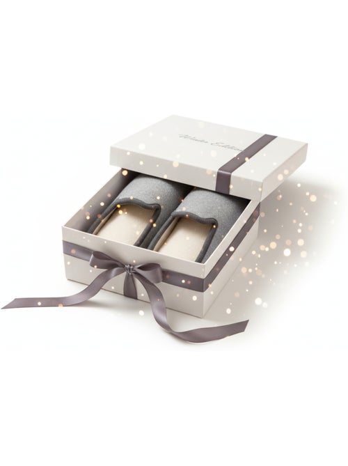 Pantoufle Charentaise femme hiver - Kiabi Pantoufle Charentaise femme hiver - Kiabi