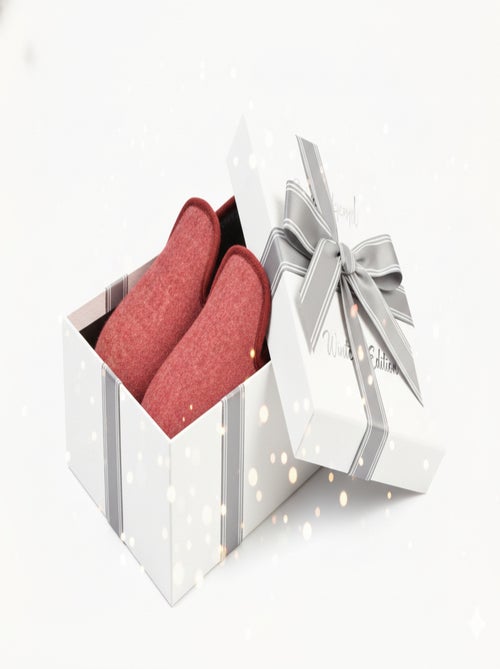 Pantoufle Charentaise femme hiver - Kiabi Pantoufle Charentaise femme hiver - Kiabi