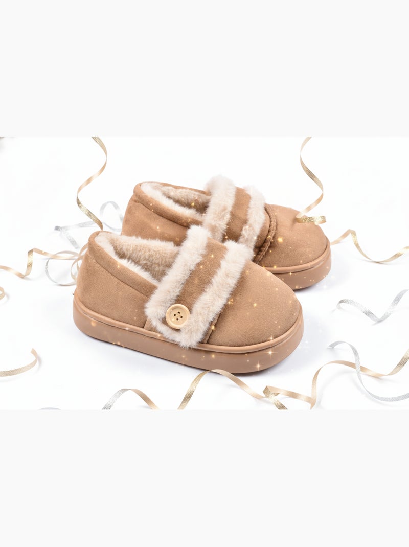 Pantoufle Charentaise femme Ultra Light MD10159 Marron - Kiabi