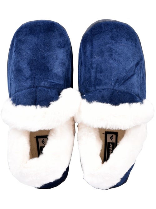 Pantoufle femme chausson cocooning - Kiabi Pantoufle femme chausson cocooning - Kiabi
