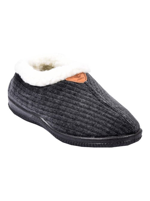 Pantoufle femme chausson cocooning - Kiabi Pantoufle femme chausson cocooning - Kiabi