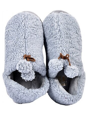 Pantoufle femme chausson cocooning