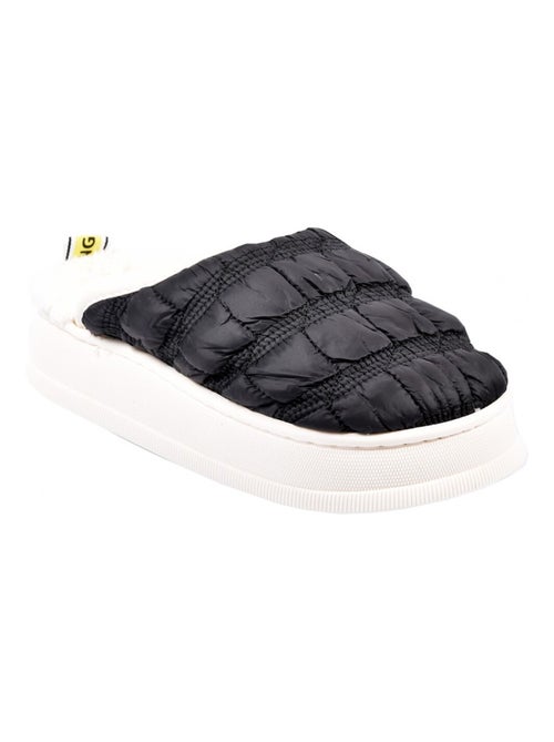 Pantoufle femme chausson cocooning - Kiabi Pantoufle femme chausson cocooning - Kiabi