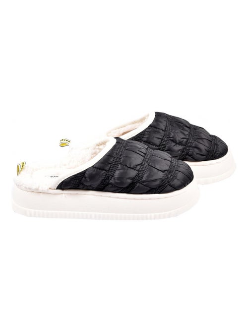 Pantoufle femme chausson cocooning - Kiabi Pantoufle femme chausson cocooning - Kiabi