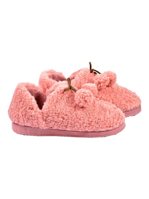 Pantoufle femme chausson cocooning - Kiabi Pantoufle femme chausson cocooning - Kiabi