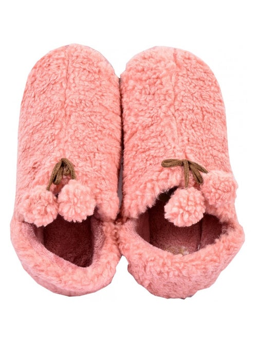 Pantoufle femme chausson cocooning - Kiabi Pantoufle femme chausson cocooning - Kiabi